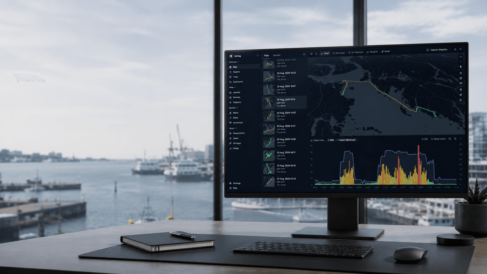 Console UI screenshot