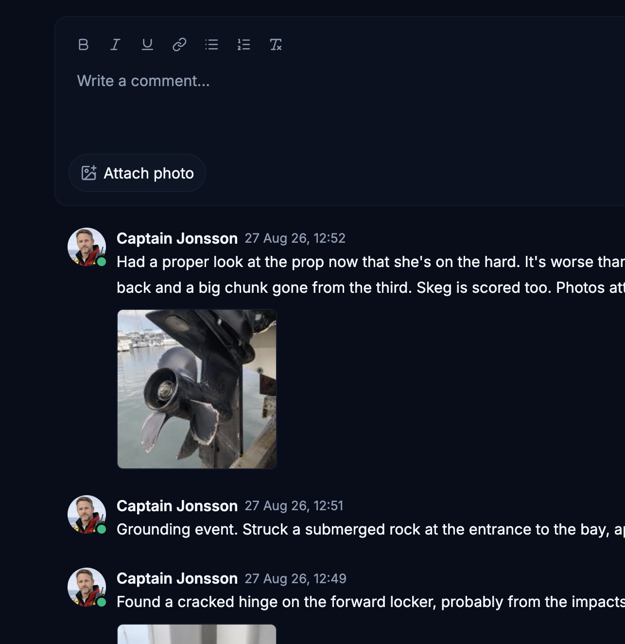 comments